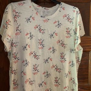 Lucky Brand Floral Print Tee